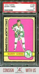 Barry Gibbs #169 Hockey Cards 1972 Topps Prices