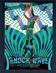 Jayson Tatum [Cubic] #17 Basketball Cards 2018 Panini Revolution Shock Wave Prices