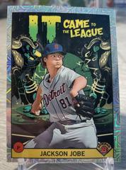 Jackson Jobe [Mega Box Mojo] Baseball Cards 2022 Bowman Chrome It Came To The League Prices