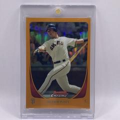 Buster Posey [Orange Refractor] Baseball Cards 2011 Bowman Chrome Prices