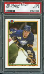 Scott Arniel #243 Hockey Cards 1990 Bowman Tiffany Prices