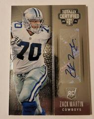 Zack Martin [Autograph Platinum Green] Football Cards 2014 Panini Totally Certified Prices