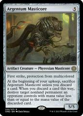 Argentum Masticore #222 Magic Phyrexia: All Will Be One Prices