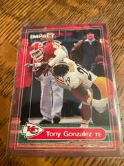 Tony Gonzalez #191 Football Cards 2000 Skybox Impact Prices