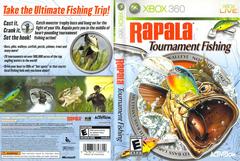 Slip Cover Scan By Canadian Brick Cafe | Rapala Tournament Fishing Xbox 360