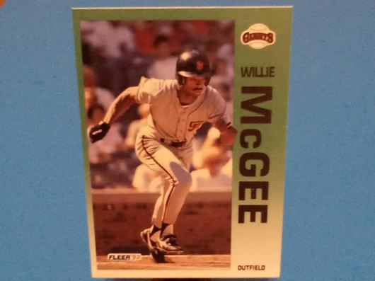 Willie McGee #643 photo