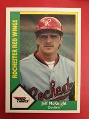 Jeff McKnight Baseball Cards 1990 CMC Rochester Red Wings Prices