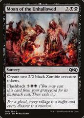 Moan of the Unhallowed [Foil] Magic Ultimate Masters Prices