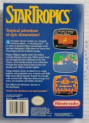 Box Back | Star Tropics NES