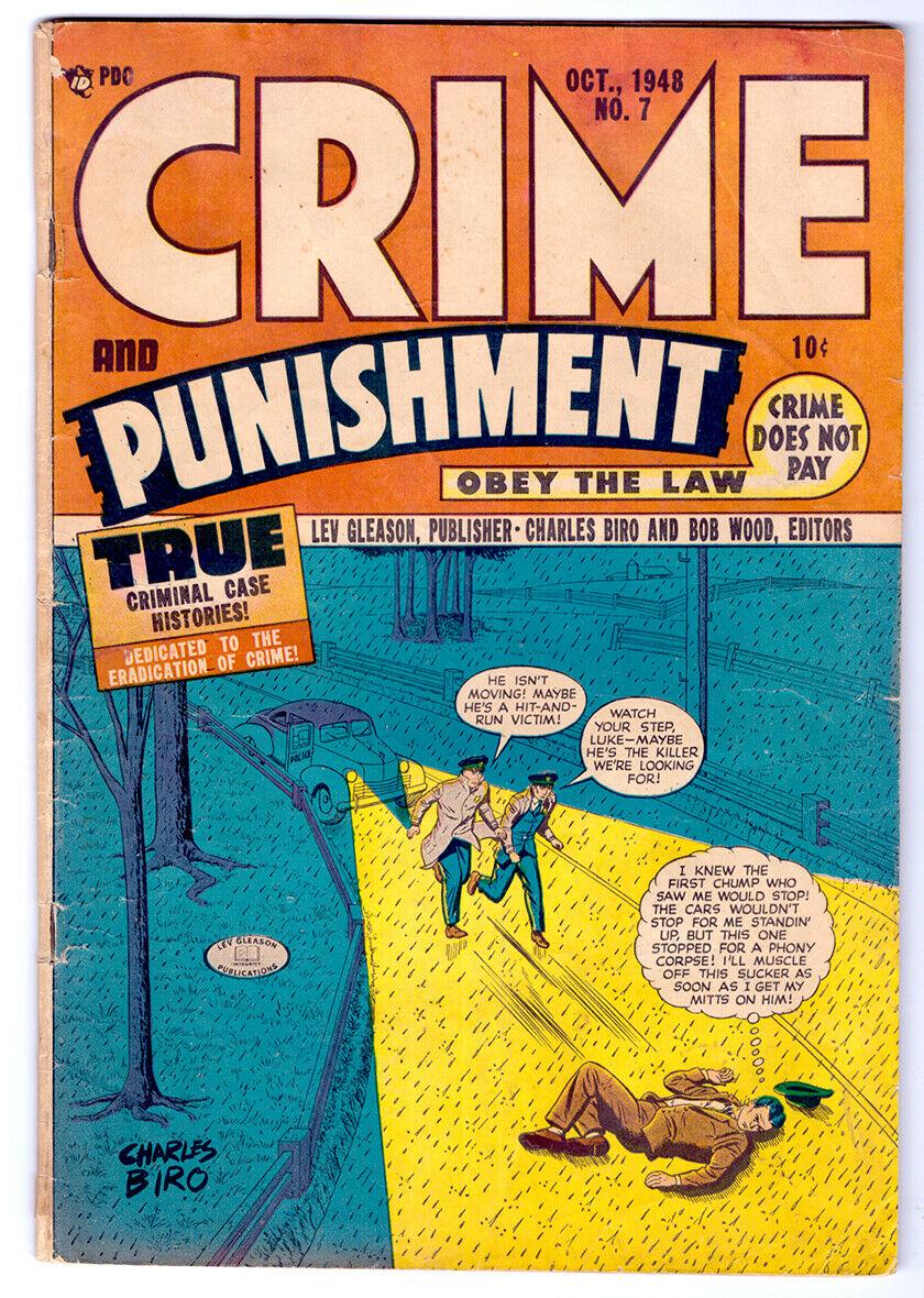 Crime and Punishment #7 (1948) Comic Books Crime and Punishment