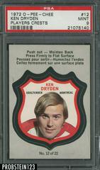 Ken Dryden Hockey Cards 1972 O-Pee-Chee Players Crests Prices