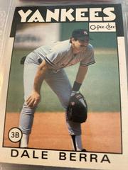 Dale Berra #366 Baseball Cards 1986 O Pee Chee Prices