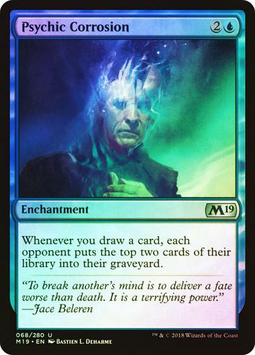 Psychic Corrosion [Foil] #68 Magic Core Set 2019