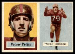 Volney Peters Football Cards 1957 Topps Prices