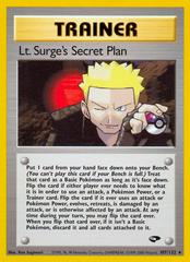 Lt. Surge's Secret Plan Pokemon Gym Challenge Prices