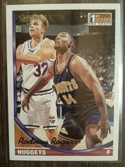 Rodney Rogers Basketball Cards 1993 Topps Safeway Warriors Prices