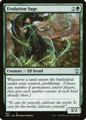 Evolution Sage #65 Magic Zendikar Rising Commander Prices