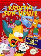 Krusty'S Fun House - Front | Krusty's Fun House NES