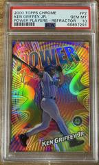 Ken Griffey Jr. [Refractor] #P2 Baseball Cards 2000 Topps Chrome Power Players Prices