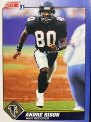 Andre Rison #26 Football Cards 1991 Score Prices