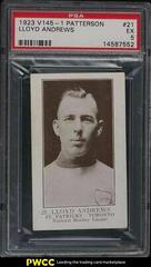 Lloyd Andrews Hockey Cards 1923 V145-1 Paterson Prices