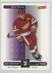 Steve Yzerman Hockey Cards 1999 Upper Deck Victory Prices