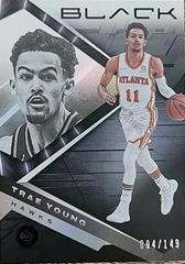 Trae Young #21 Basketball Cards 2021 Panini Black Prices