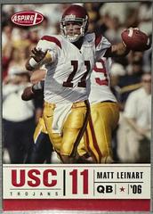 Matt Leinart #2 Football Cards 2006 Sage Aspire Prices