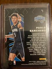 Back | Paolo Banchero Basketball Cards 2022 Panini Donruss Great X Pectations