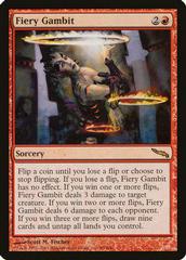 Fiery Gambit [Foil] Magic Mirrodin Prices
