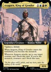 Aragorn, King of Gondor [Extended Art] Magic Lord of the Rings Commander Prices