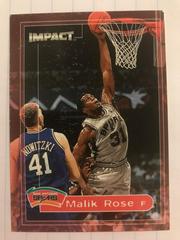 Malik Rose #115 Basketball Cards 1999 SkyBox Impact Prices