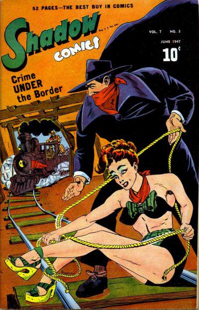 Shadow Comics Vol. 7 #3 (1947) Comic Books Shadow Comics