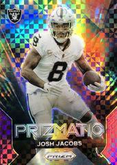 Josh Jacobs [Purple Power] #15 Football Cards 2023 Panini Prizm Prizmatic Prices