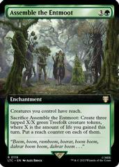 Assemble the Entmoot [Extended Art] #119 Magic Lord of the Rings Commander Prices