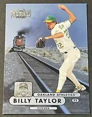 Billy Taylor #134 Baseball Cards 1998 Metal Universe Prices