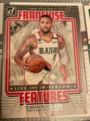 Damian Lillard [Franchise Features] #25 Basketball Cards 2020 Donruss Franchise Features Prices