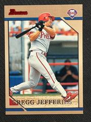 Gregg Jeffries #44 Baseball Cards 1996 Bowman Prices