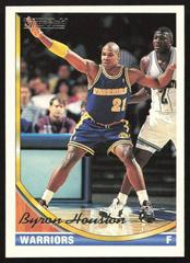 Byron Houston #43 Basketball Cards 1993 Topps Gold Prices