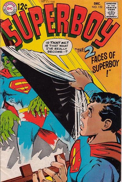 Superboy #152 (1968) Comic Books Superboy