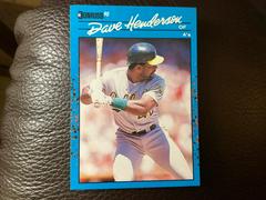 Dave Henderson #39 Baseball Cards 1990 Donruss Best AL Prices