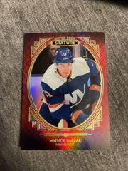 Mathew Barzal [Portrait Red] Hockey Cards 2020 Upper Deck Stature Prices