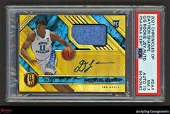 Day'Ron Sharpe #GSJ-DAY Basketball Cards 2021 Panini Chronicles Gold Standard Rookie Jersey Autographs Prices