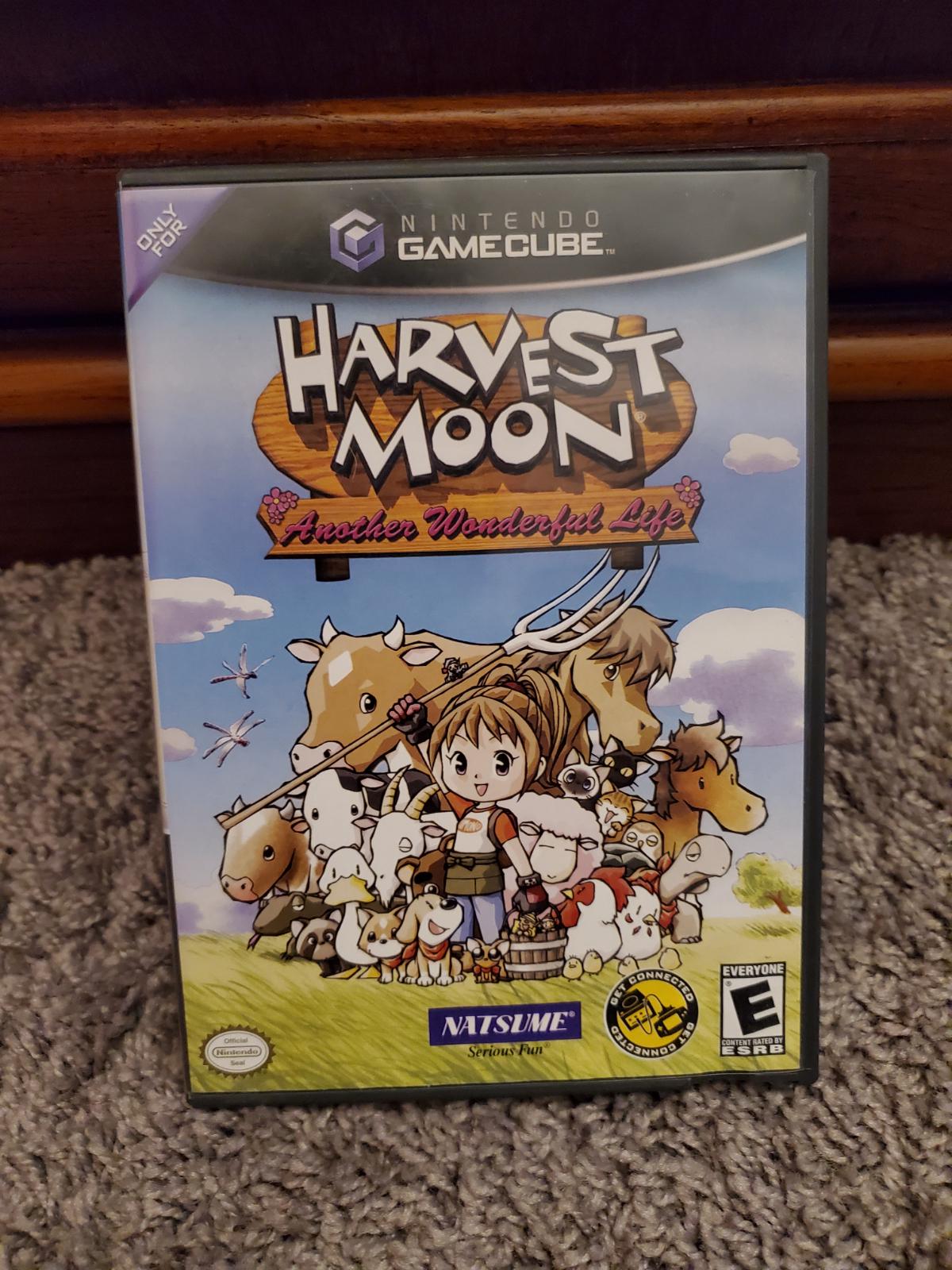 Harvest Moon Another Wonderful Life Item Box And Manual Gamecube