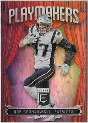 Rob Gronkowski #PM-17 Football Cards 2019 Donruss Elite Playmakers Prices