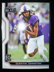 Quentin Johnston #B1-10 Football Cards 2023 Leaf Draft V1 Prices