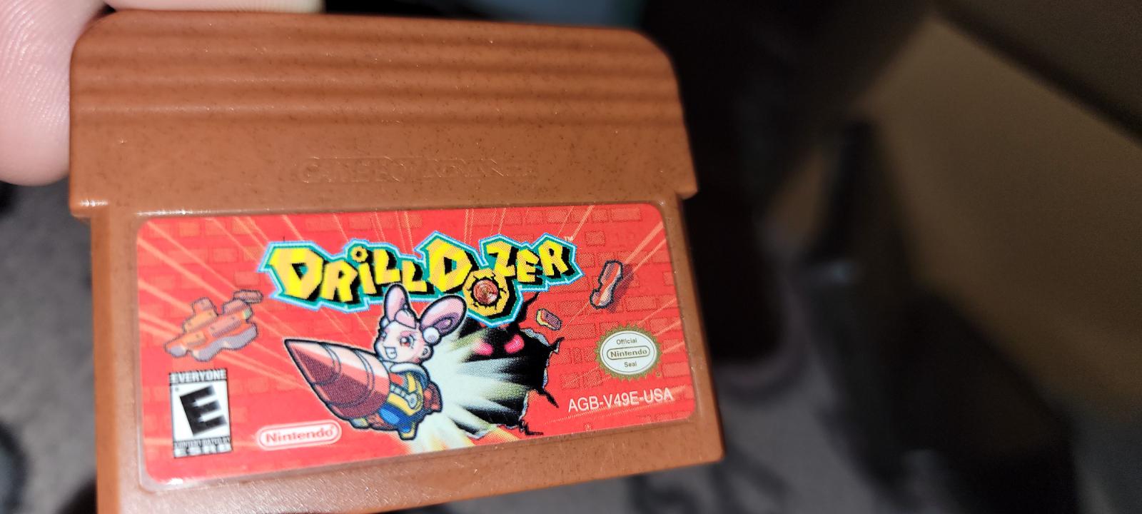 Drill Dozer Item only GameBoy Advance