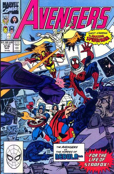 Avengers #316 (1990) Comic Books Avengers