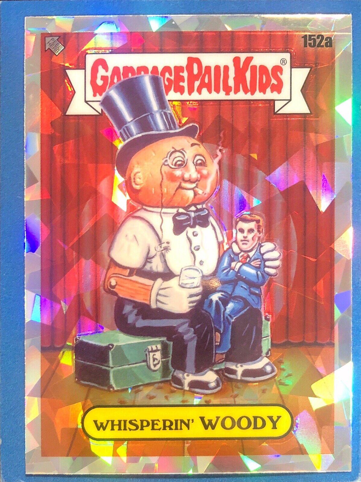 WHISPERIN' WOODY [Atomic] #152a 2021 Garbage Pail Kids Chrome