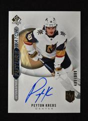Peyton Krebs [Autograph] Hockey Cards 2020 SP Authentic Prices